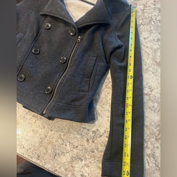 Women Old Navy coat jacket Medium Gray - Picture 8 of 8